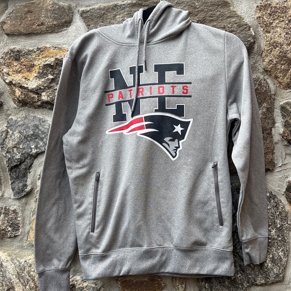 NFL Team Apparel Gray Hoodie